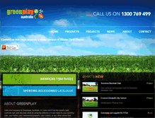 Tablet Screenshot of greenplay.com.au